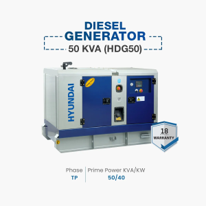 Hyundai Diesel Generator 50 KVA