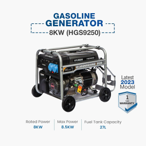 Hyundai Gasoline Generator 8 KW
